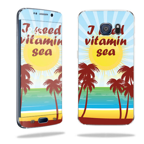 SAGS6ED-Vitamin Sea Skin for Samsung Galaxy S6 Edge - Vitamin Sea