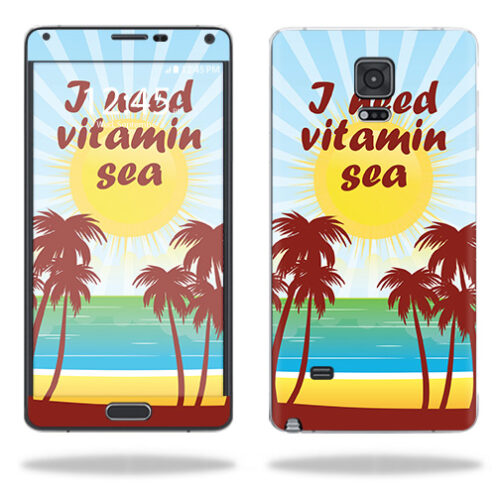 SGNOTE4-Vitamin Sea Skin for Samsung Galaxy Note 4 - Vitamin Sea