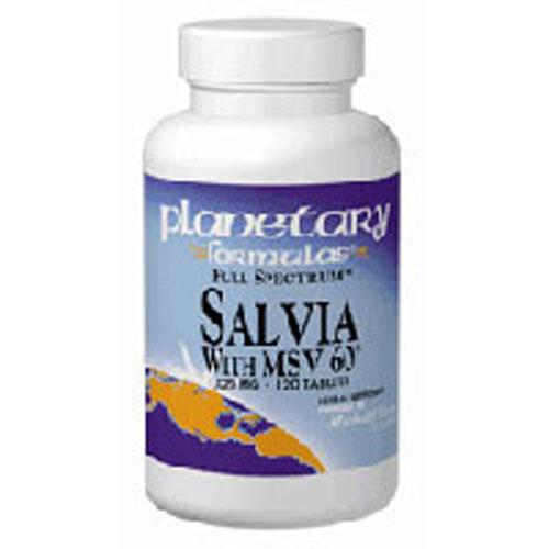 Salvia with MSV 60 60 Tabs by Planetary Herbals