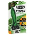 Schick Xtreme3 Sensitive Disposable Razors 4 each by Schick
