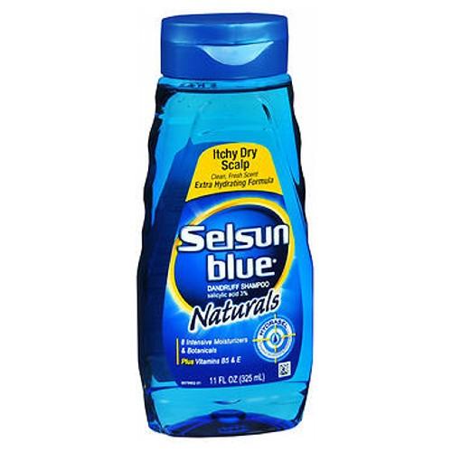 Selsun Blue Natural Dandruff Shampoo Itchy Dry Scalp 11 oz by Selsun Blue