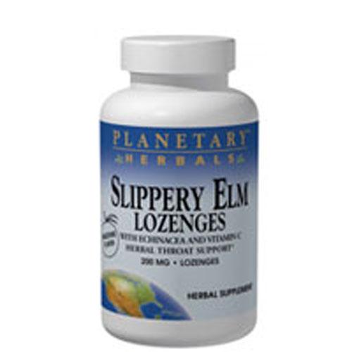 Slippery Elm Lozenge Strawberry Flavor 24 lozenge by Planetary Herbals