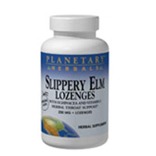 Slippery Elm Lozenge Tangerine Flavor 24 lozenges by Planetary Herbals