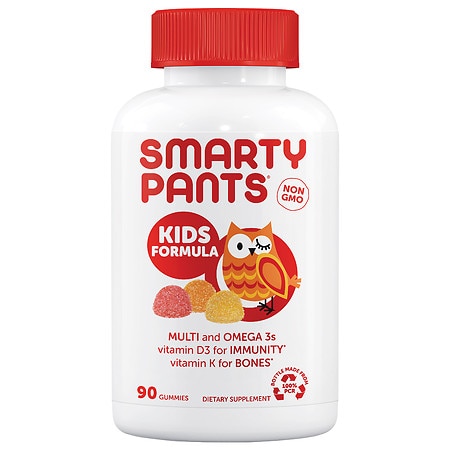 SmartyPants Kids' Multi-Vitamin Gummies Complete Assorted - 90.0 ea
