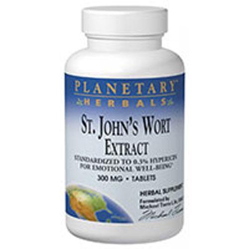 St. Johns Wort Extract 45 Tabs by Planetary Herbals