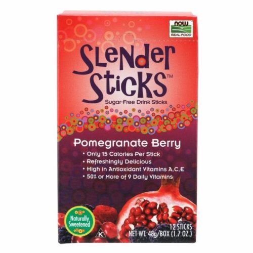 Sugar Free Drink Sticks Pomegranate Berry 12 sticks, 1.7 oz by Now Foods