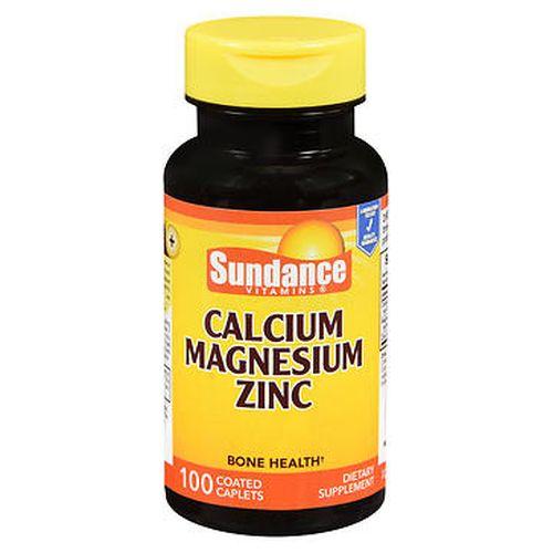 Sundance Calcium Magnesium Zinc Coated Caplets 100 Tabs by Sundance