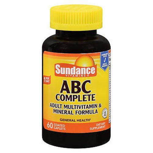 Sundance Vitamins Abc Complete Adult Multivitamin & Mineral Formula Coated Caplets 60 Tabs by Natures Truth