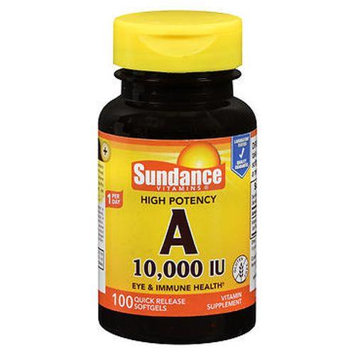 Sundance Vitamins High Potency A Quick Release Softgels 100 Caps by Sundance