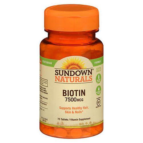 Sundown Naturals Biotin 75 Tabs by Sundown Naturals