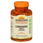 Sundown Naturals Cinnamon Capsules 200 Caps by Sundown Naturals