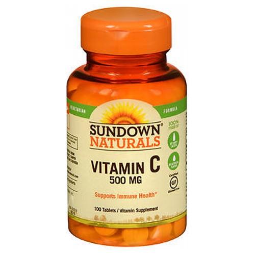 Sundown Naturals Vitamin C With Ascorbic Acid 100 tabs by Sundown Naturals