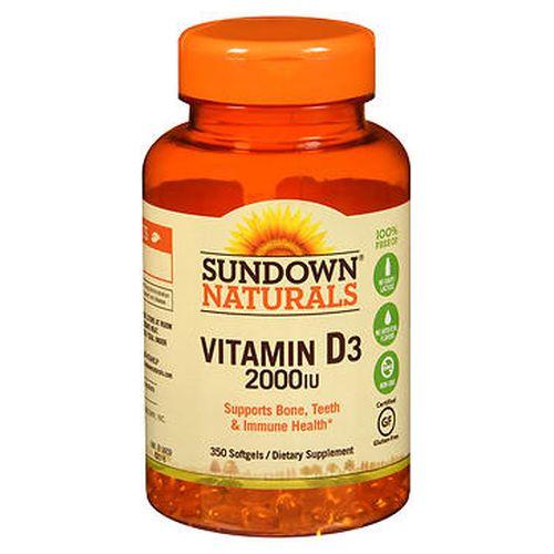 Sundown Naturals Vitamin D3 350 Softgels by Sundown Naturals