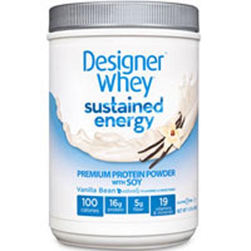 Sustained Energy Vanilla Bean 1.5 Lb by Designer Whey