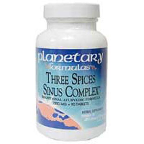 Three Spices Sinus Support 180 Tabs by Planetary Herbals