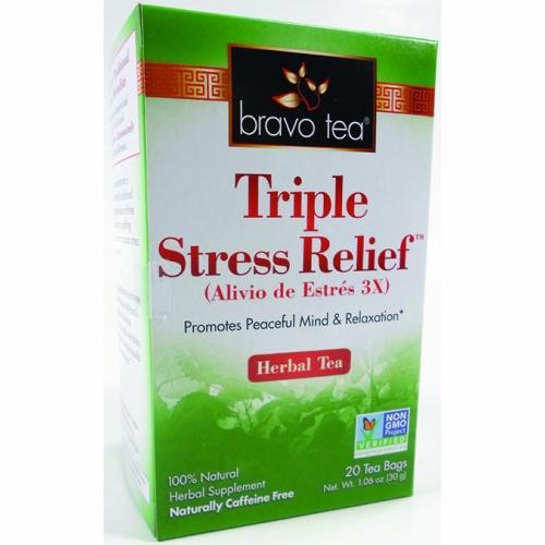 Triple Stress Relief Tea 20 bags by Bravo Tea & Herbs
