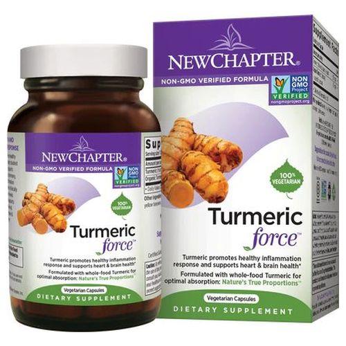 Turmeric Force 120 Veg Caps by New Chapter