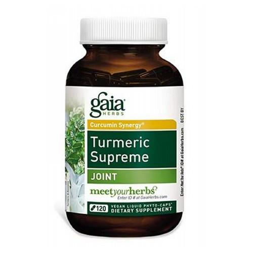Turmeric Supreme Joint 120 Caps by Gaia Herbs