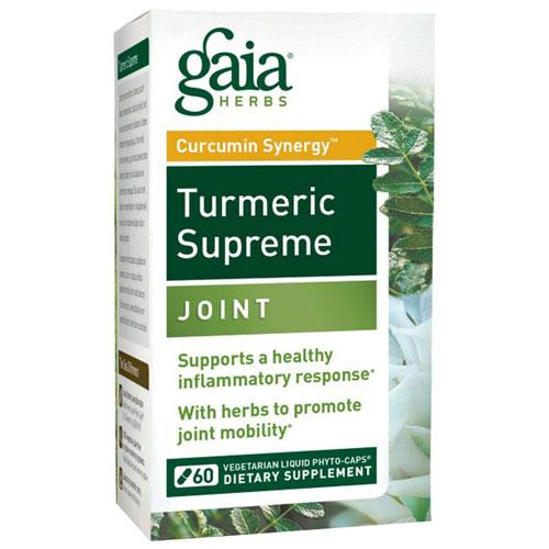 Turmeric Supreme Joint 60 Caps by Gaia Herbs