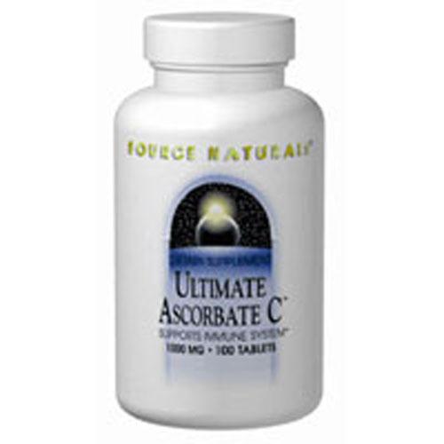 Ultimate Ascorbate C Powder 4 Oz by Source Naturals