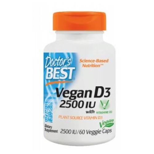 Vegan D3 60 Veggie Caps by Doctors Best