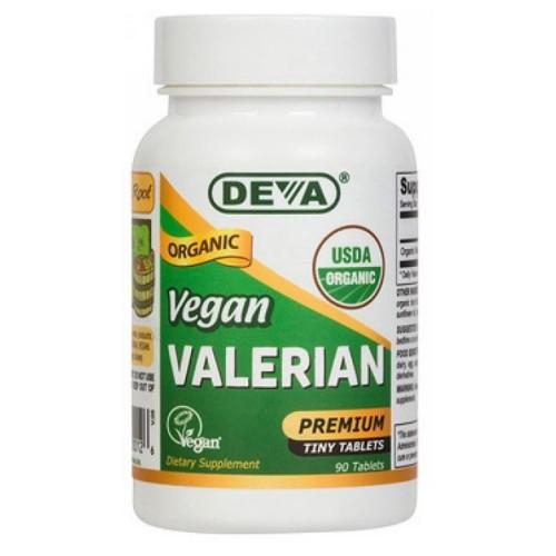 Vegan Valerian 90 vcaps by Deva Vegan Vitamins