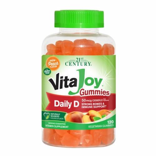 Vitajoy Vitamin D 120 Gummies by 21st Century