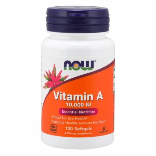 Vitamin A 100 Sgels by Now Foods