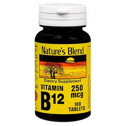 Vitamin B 12 100 Tabs by Natures Blend