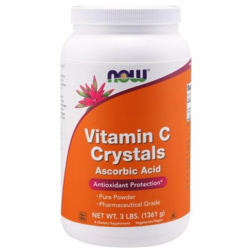Vitamin C Crystals Powder 3 lbs by Now Foods