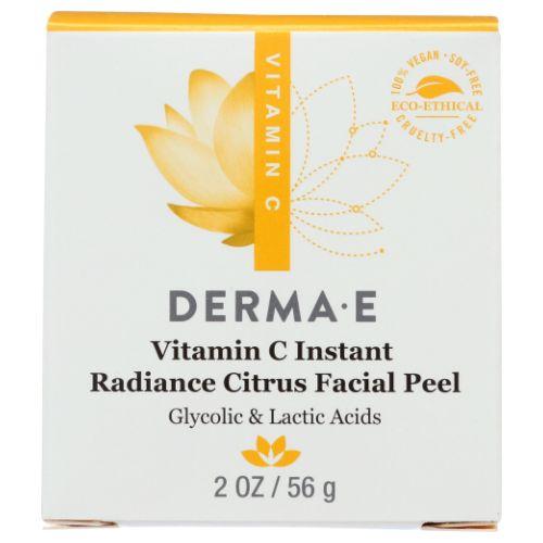 Vitamin C Instant Radiance Citrus Facial Peel 2 Oz by Derma e