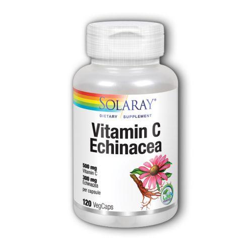 Vitamin C With Echinacea 120 Caps by Solaray