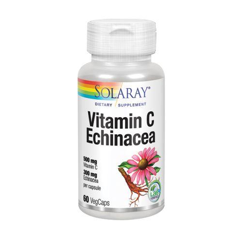 Vitamin C With Echinacea 60 Caps by Solaray