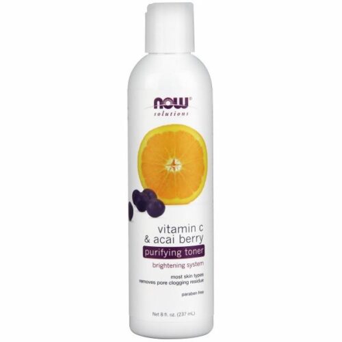 Vitamin C & Acai Berry Purifying Toner 8 oz by Now Foods