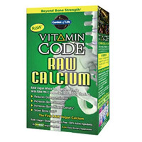 Vitamin Code Raw Calcium 120 Caps by Garden of Life