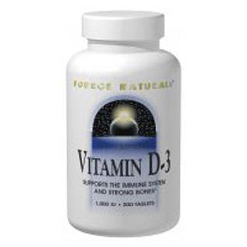 Vitamin D 100 Tabs by Source Naturals
