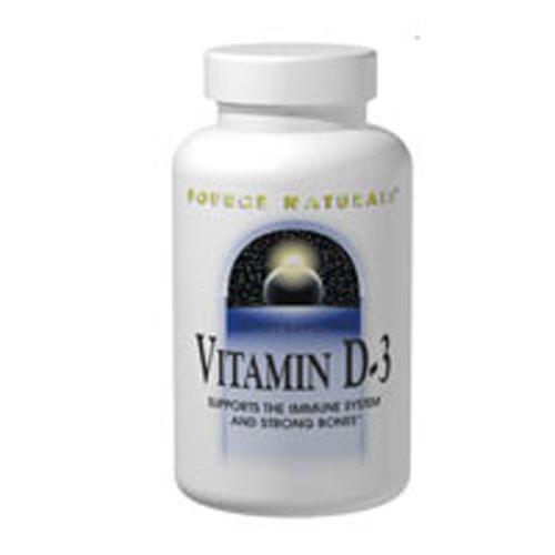Vitamin D-3 360 Caps by Source Naturals