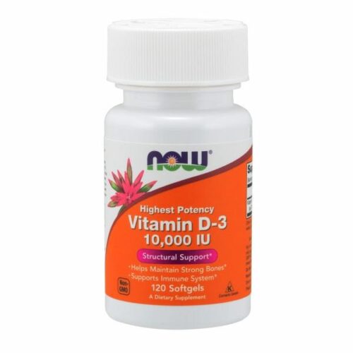 Vitamin D3 120 Softgels by Now Foods