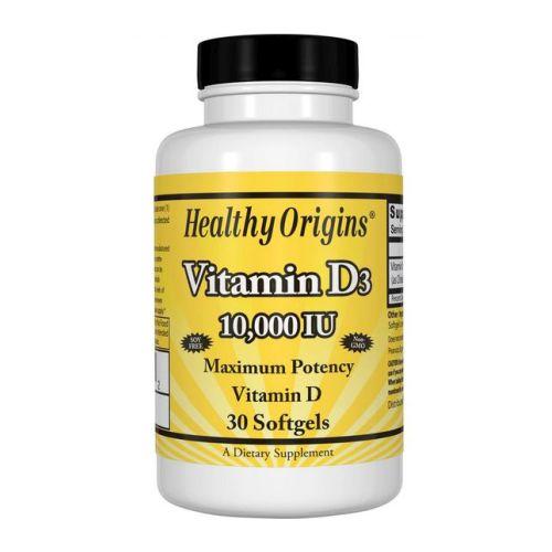 Vitamin D3 30 Softgels by Healthy Origins