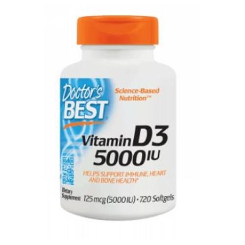 Vitamin D3 720 Softgels by Doctors Best