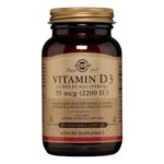 Vitamin D3 (Cholecalciferol) 100 V Caps by Solgar