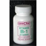 Vitamin Supplement GeriCare 100 mg Strength Tablet 100 per Bottle 100 Tabs by McKesson