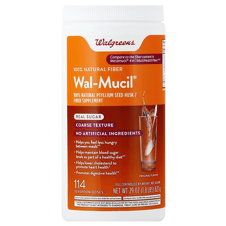 Walgreens Wal-Mucil 100% Natural Fiber - 29.0 oz