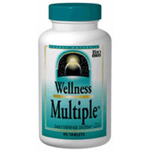 Wellness Multiple 120 Tabs by Source Naturals