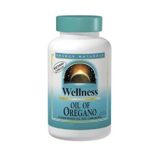 Wellness Oil of Oregano 60 Caps by Source Naturals