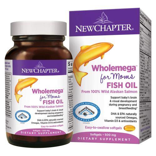 Wholemega Prenatal 90 Softgels by New Chapter