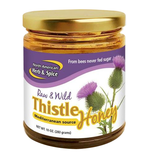 Wild Thistle Honey 10 Oz by North American Herb & Spice