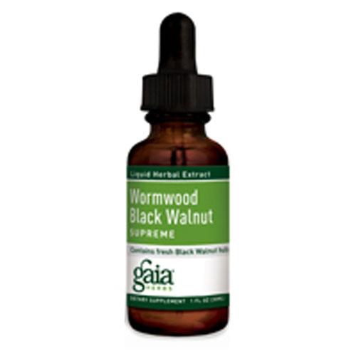 Wormwood Black Walnut Supreme 1 oz by Gaia Herbs