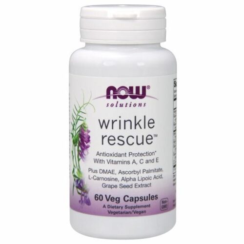 Wrinkle Rescue 60 Veg Caps by Now Foods