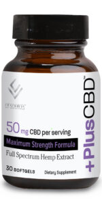 CV Sciences Maximum Strength CBD Softgels 50 mg - 30 Softgels
